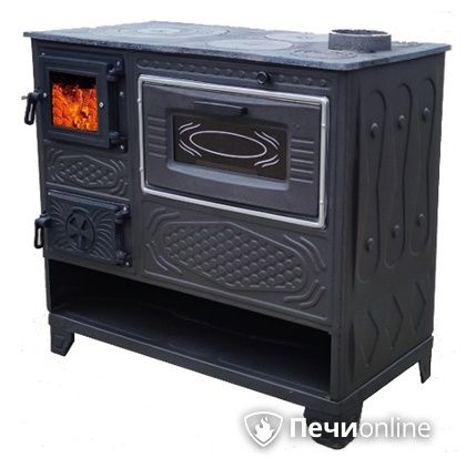 Отопительно-варочная печь МастерПечь ПВ-05С с духовым шкафом, 8.5 кВт в Кунгуре